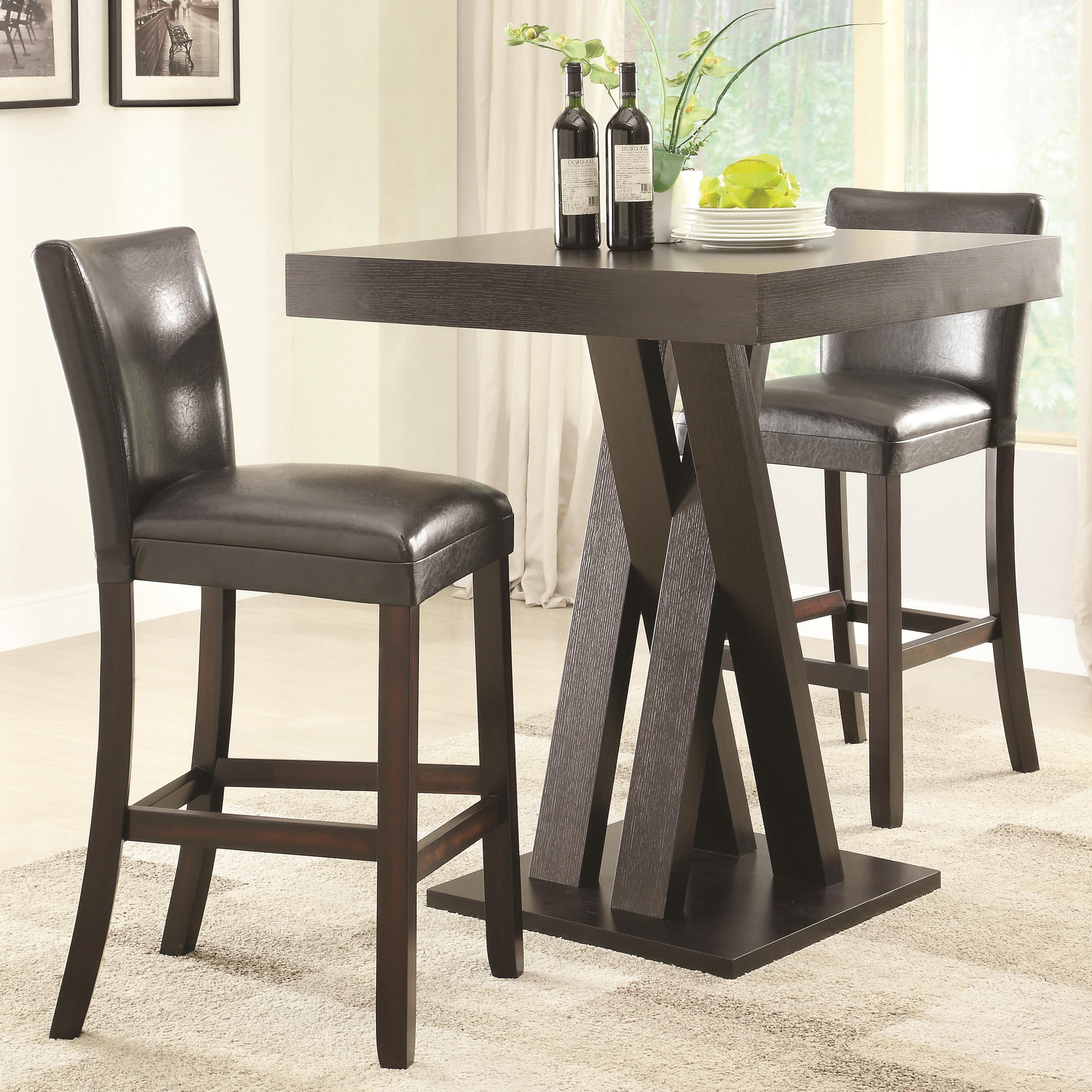 vintage-rectangular-counter-height-bar-table-with-chairs-58-off